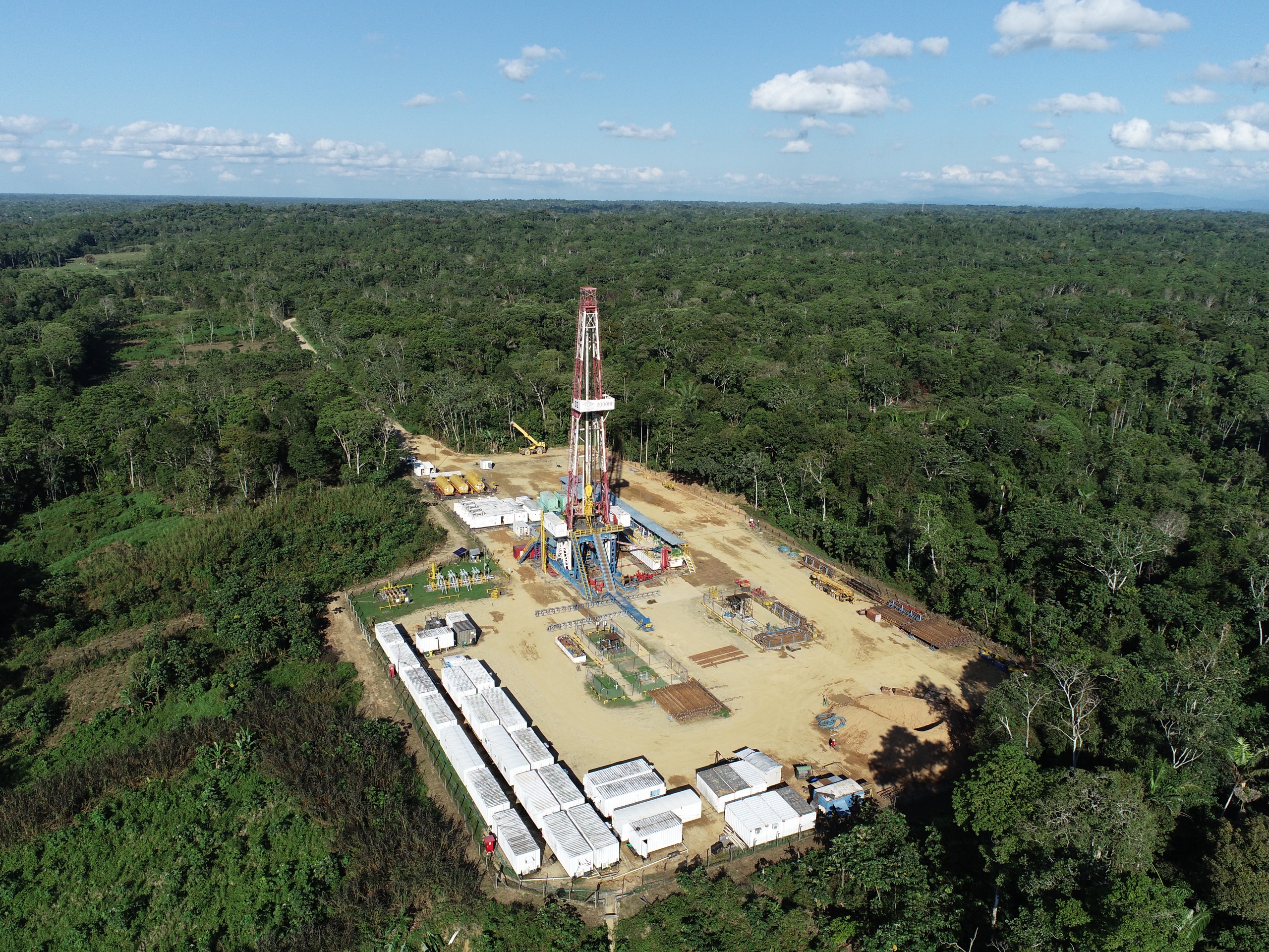 YPFB drilling operations for the Surubí Noroeste-6 development well in Bolivia